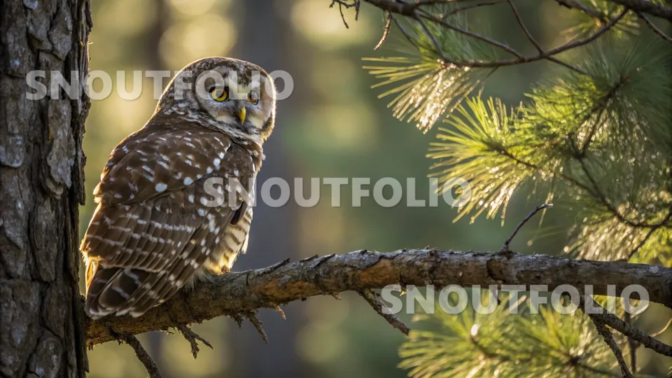 Charming Essence of the Mexican Spotted Owl