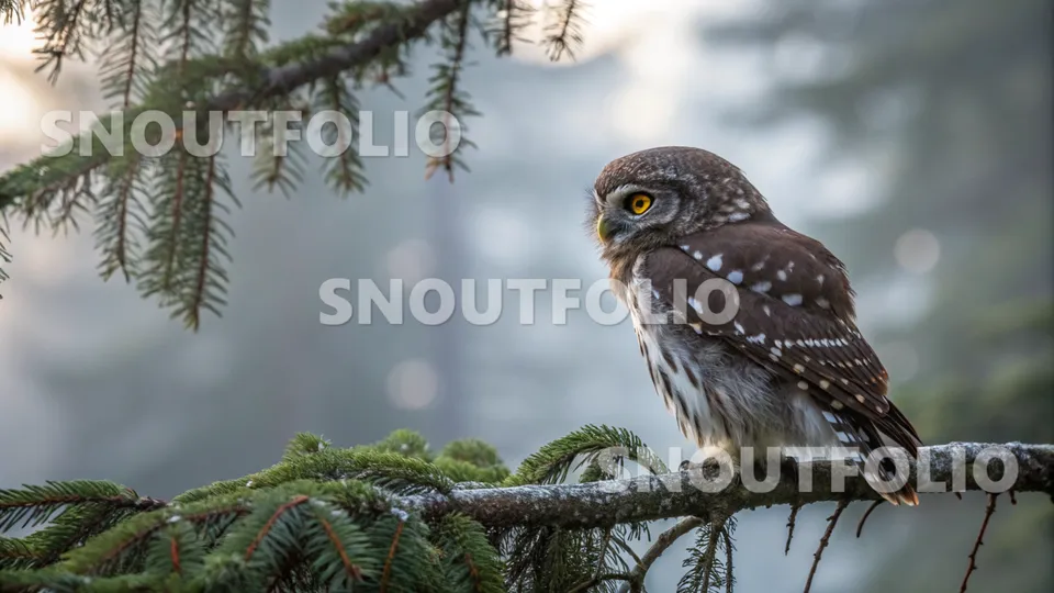 Quiet Echo of the Northern Pygmy Owl