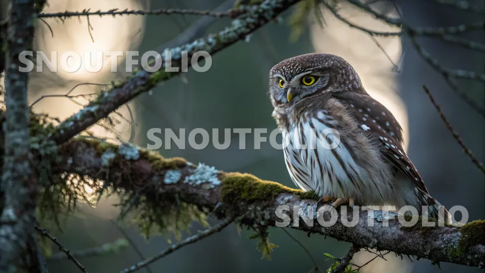 Radiant Spirit of the Austral Pygmy Owl