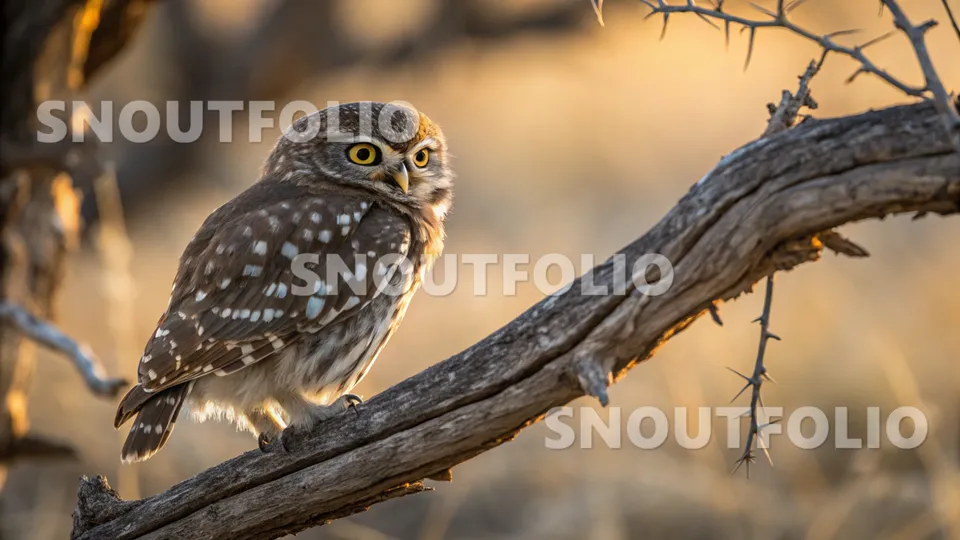 Lively Echo of the Pearl-spotted Owlet