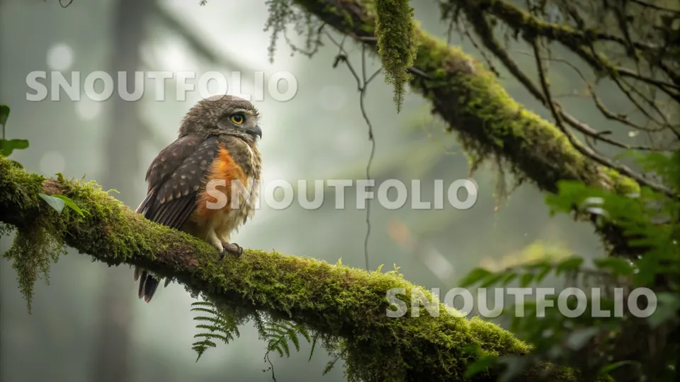 Witty Sight of the Red-chested Owlet