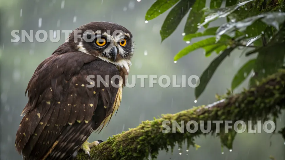 Witty Echo of the Spectacled Owl