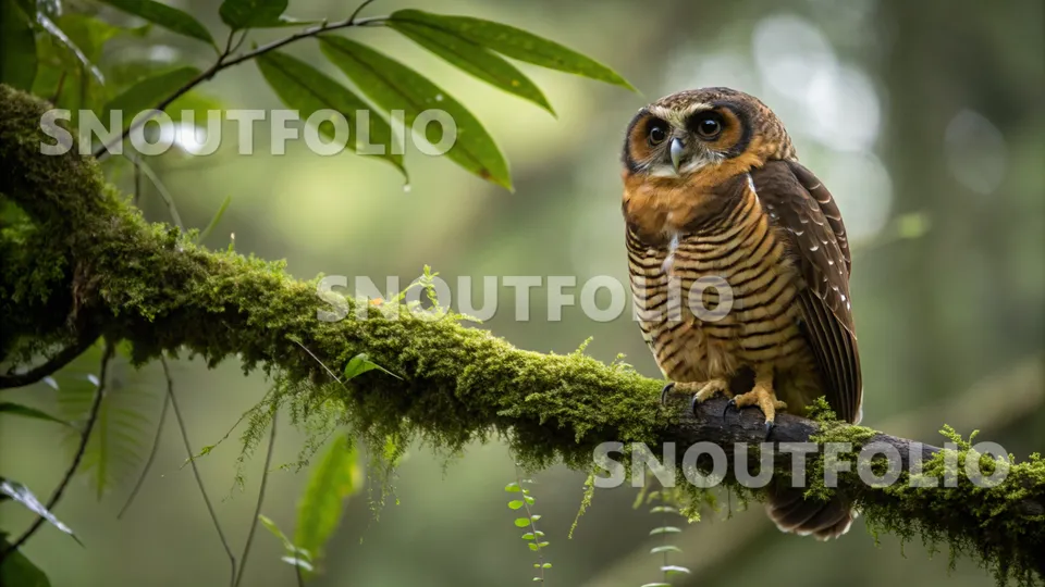 Elegant Whiff of the Rufous-banded Owl