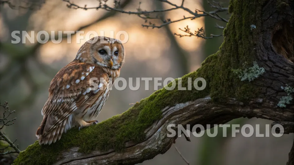 Faithful Stride of the Tawny Owl