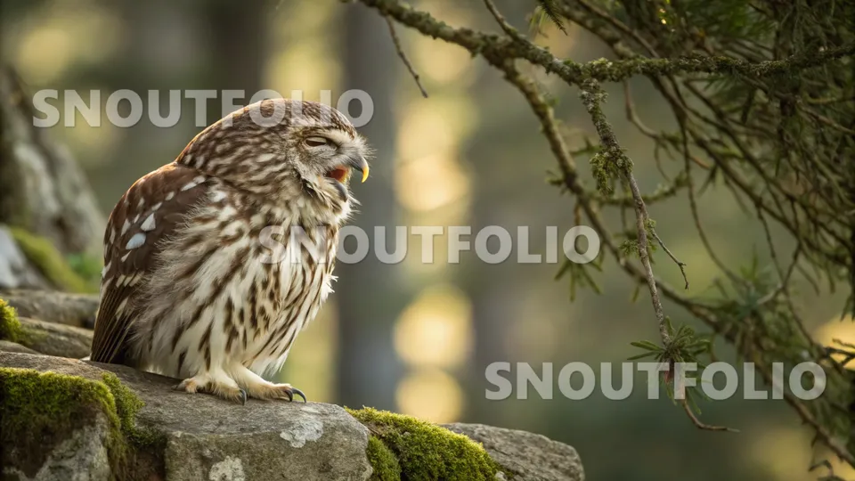 Mighty Sight of the Laughing Owl (Extinct)