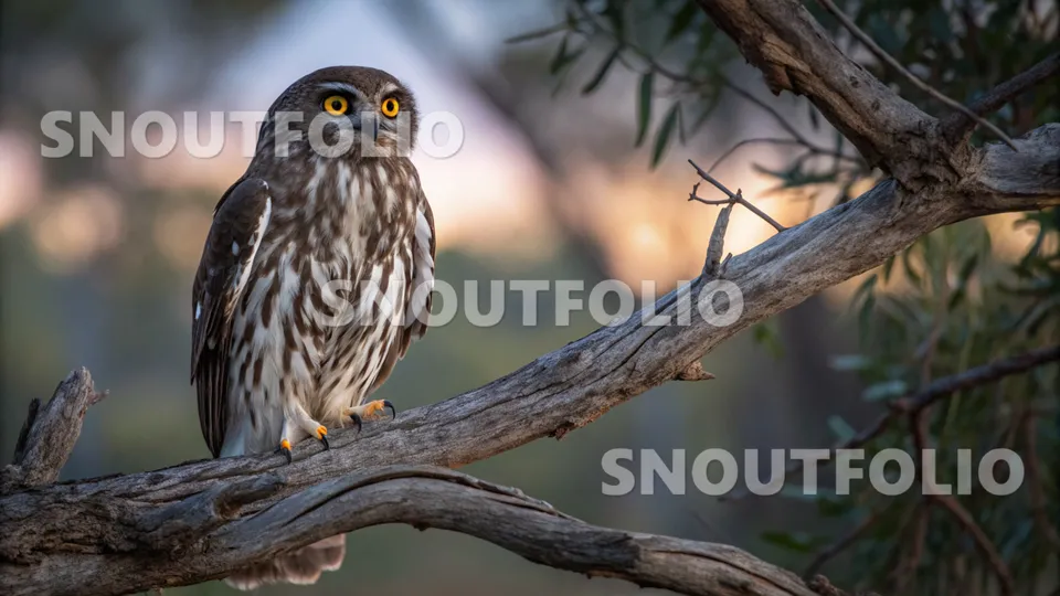 Vivid Companion of the Barking Owl