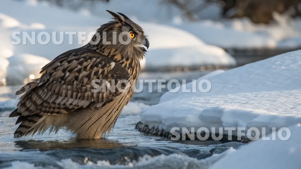 Bold Memory of the Blakiston's Fish Owl