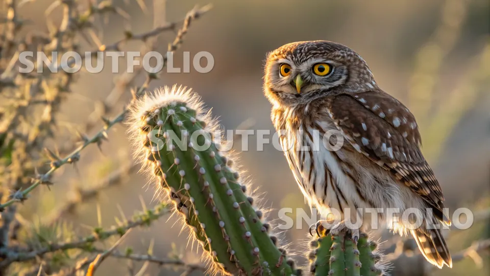 Calm Aura of the Pacific Pygmy Owl