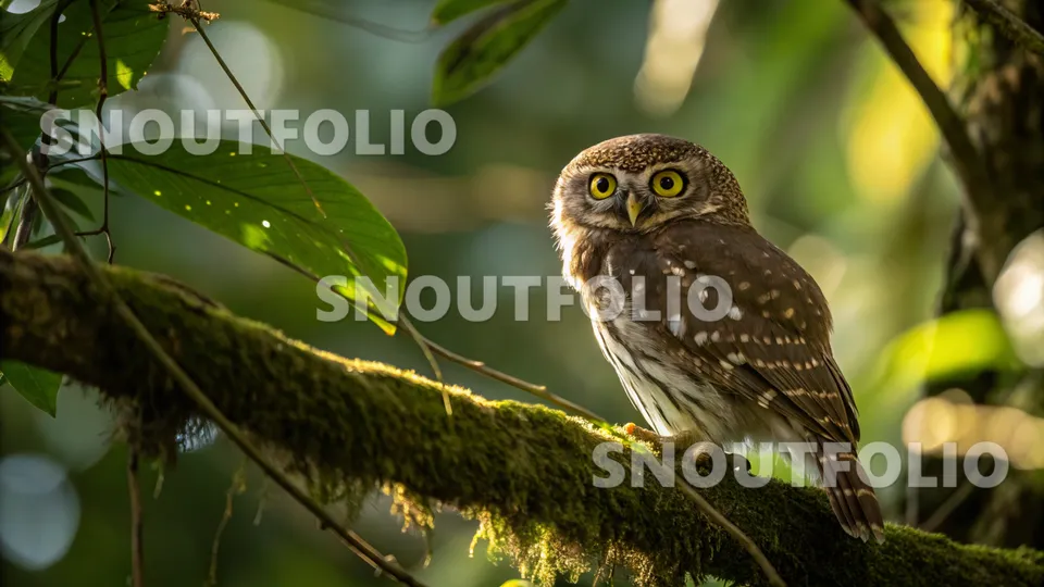 Faithful Spark of the South American Pygmy Owl