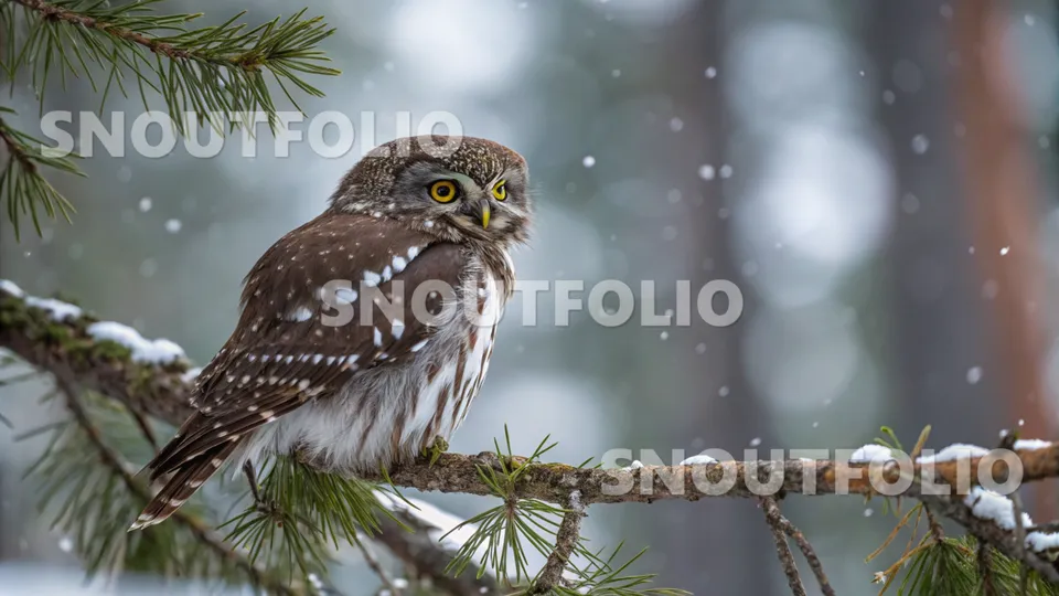 Playful Whimsy of the Northern Pygmy Owl