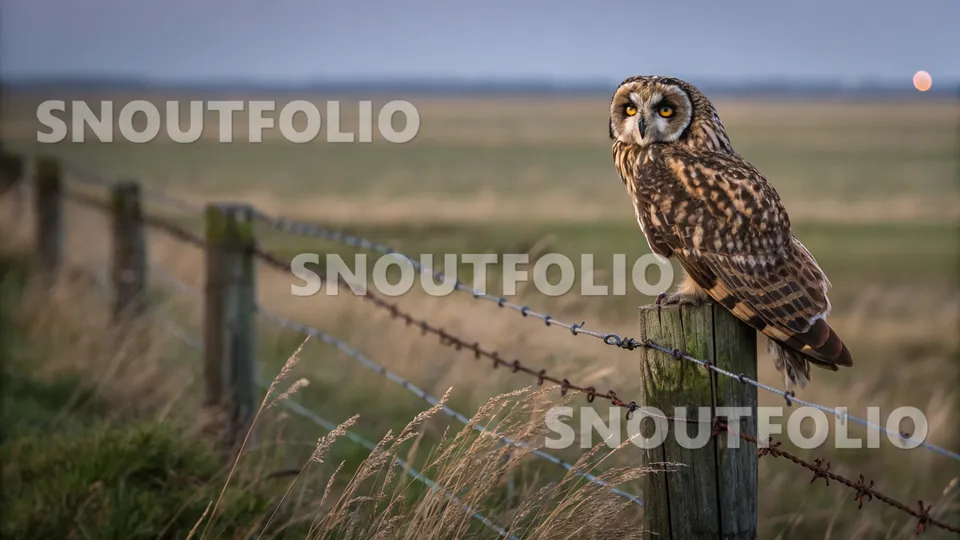 Quiet Whiff of the Short-eared Owl