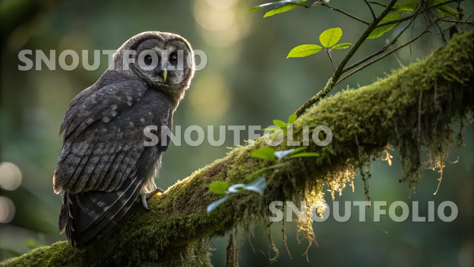 Majestic Journey of the Lesser Sooty Owl