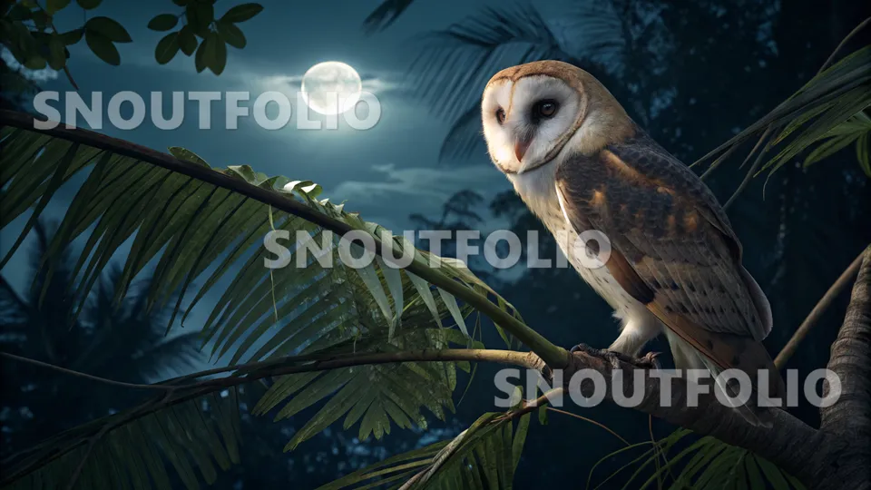 Gentle Whimsy of the Lesser Antilles Barn Owl