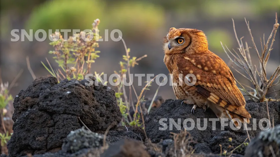 Cheerful Stride of the Anjouan Scops Owl