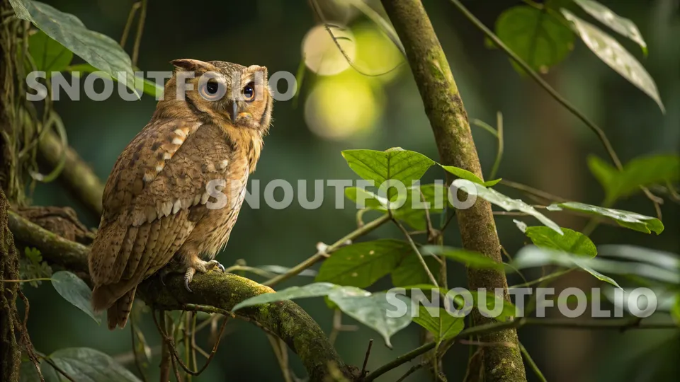 Golden Memory of the Sangihe Scops Owl