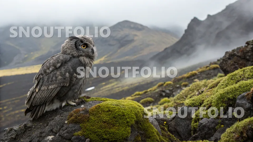 Witty Essence of the Siau Scops Owl