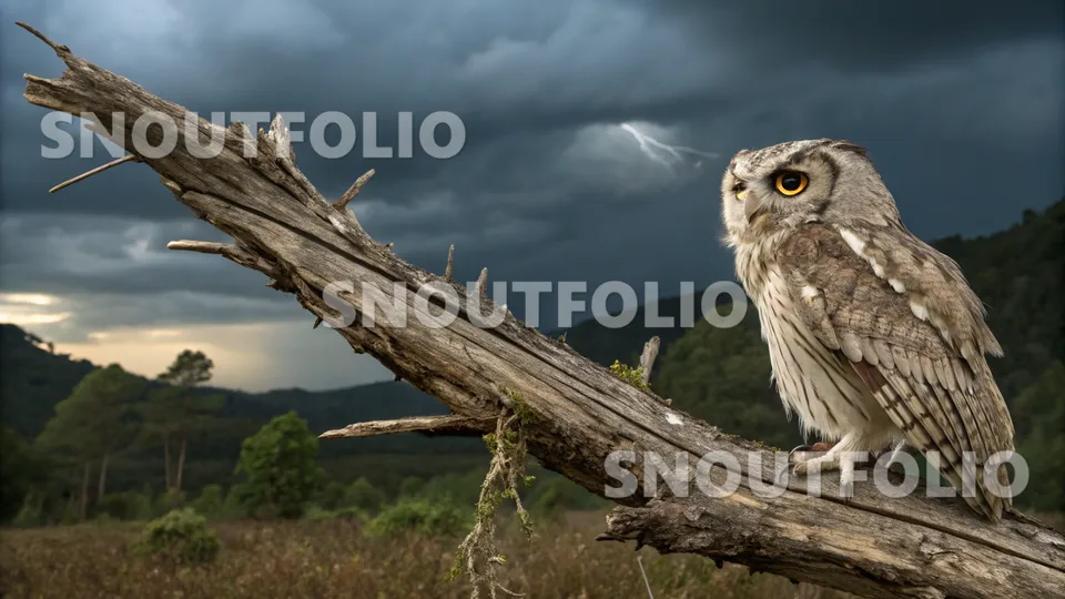Lively Charm of the Otus alfredi
