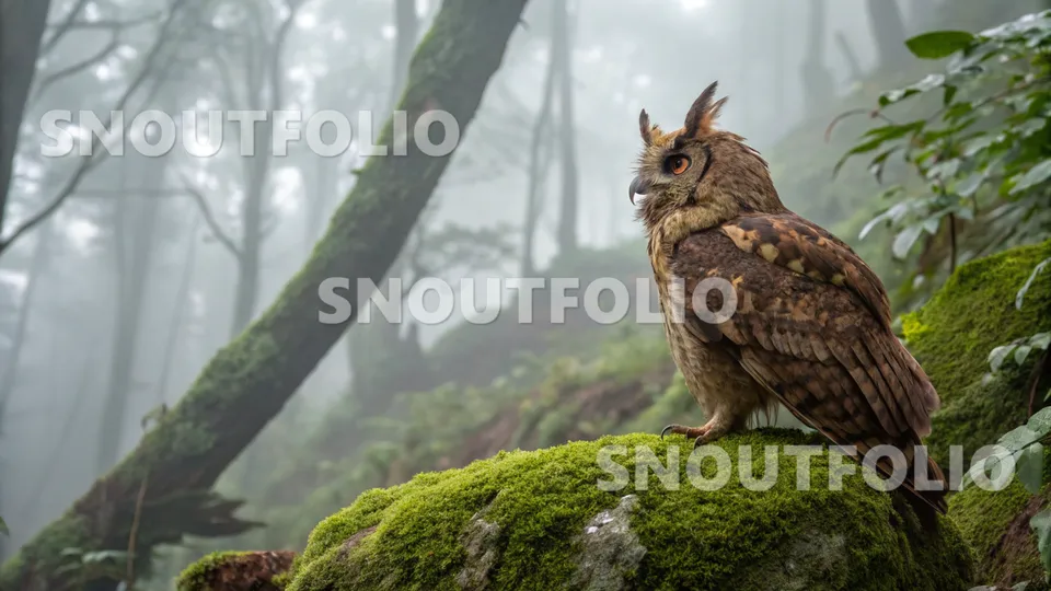 Curious Whiff of the Otus spilocephalus