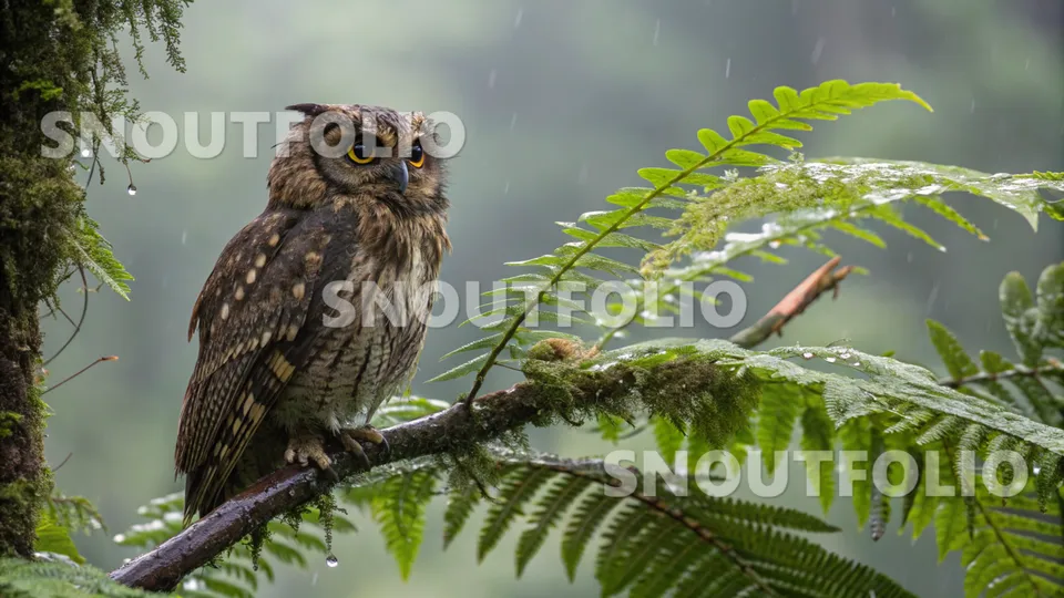 Charming Wanderer of the Otus moheliensis