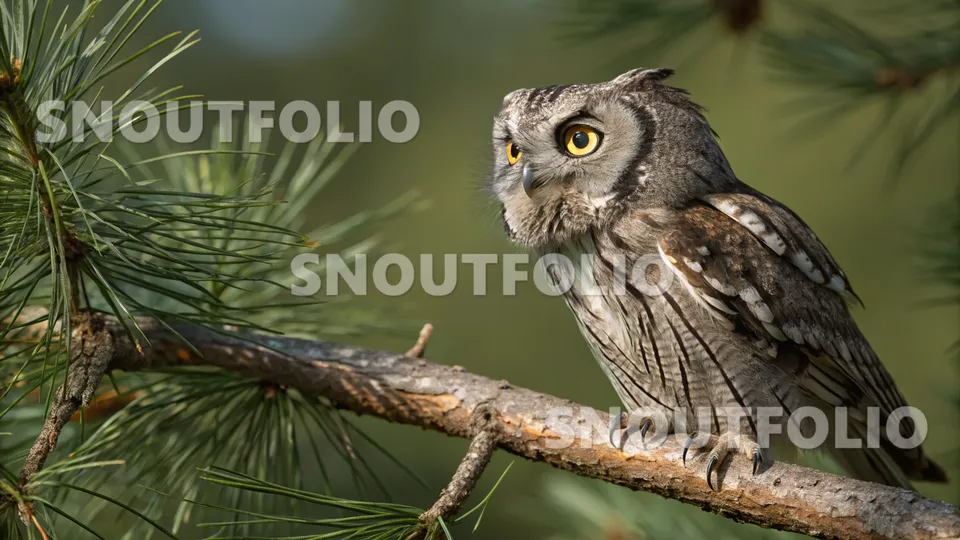 Silent Flare of the Otus barbarus