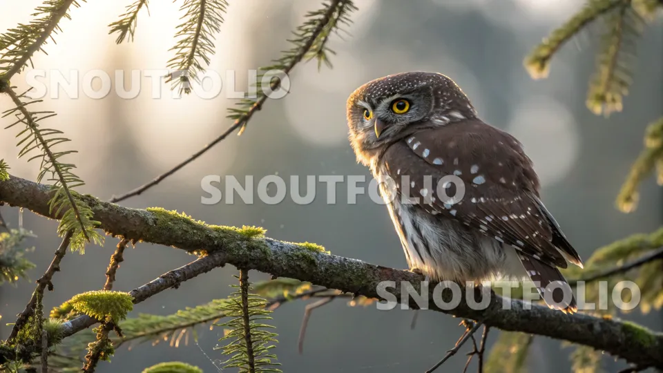 Charming Spirit of the Pacific Pygmy Owl