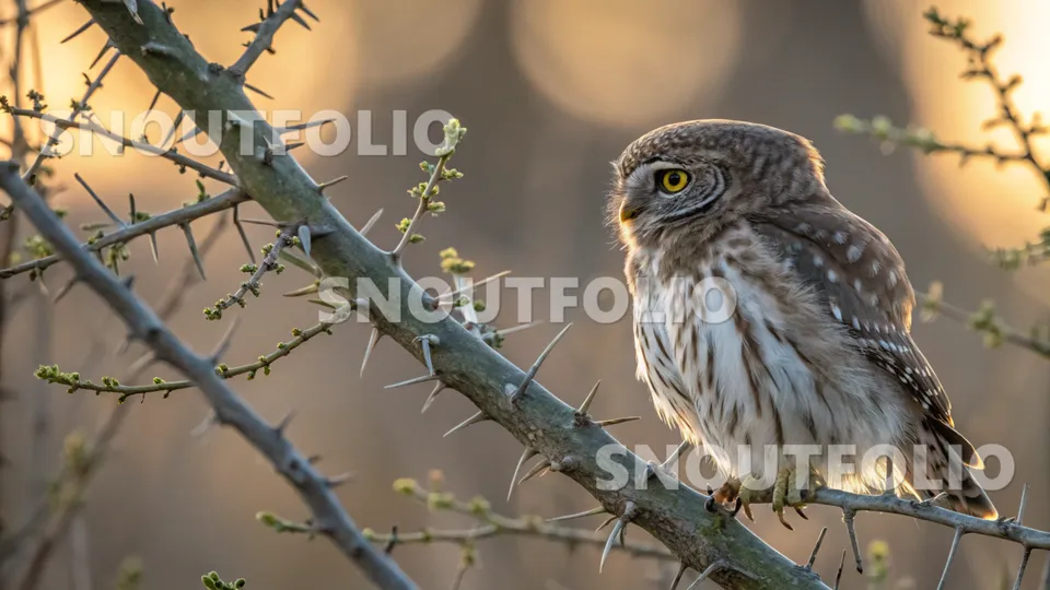 Radiant Spark of the Colima Pygmy Owl
