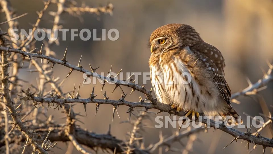 Noble Stride of the Chaco Pygmy Owl