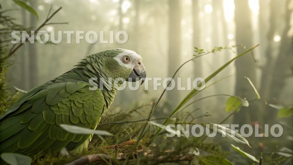 Elegant Journey of the Mealy Amazon