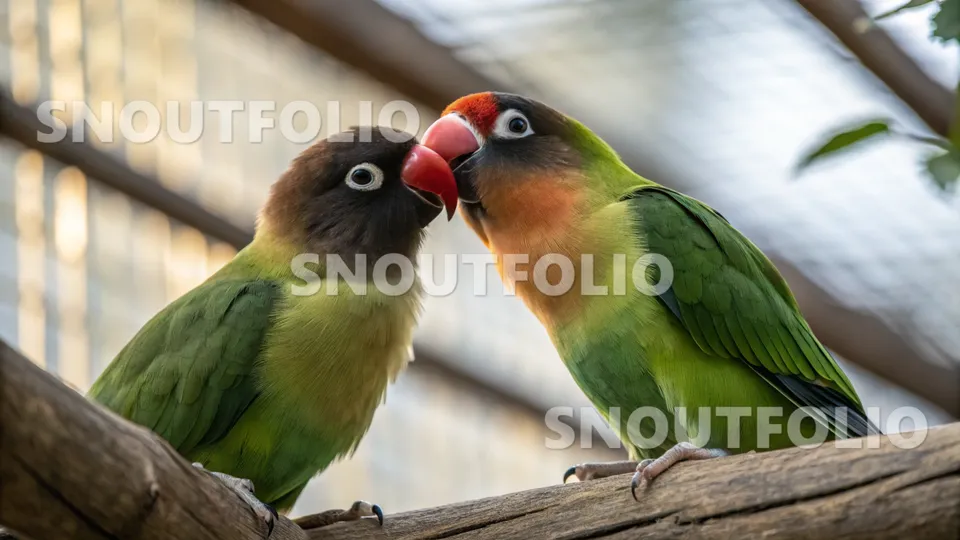Mighty Soul of the Black-cheeked Lovebird