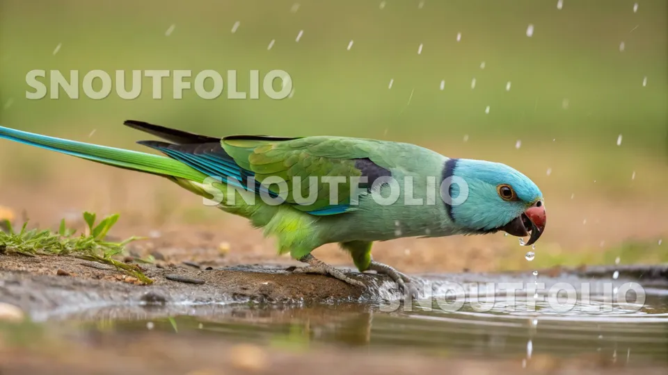 Mighty Wanderer of the Malabar Parakeet