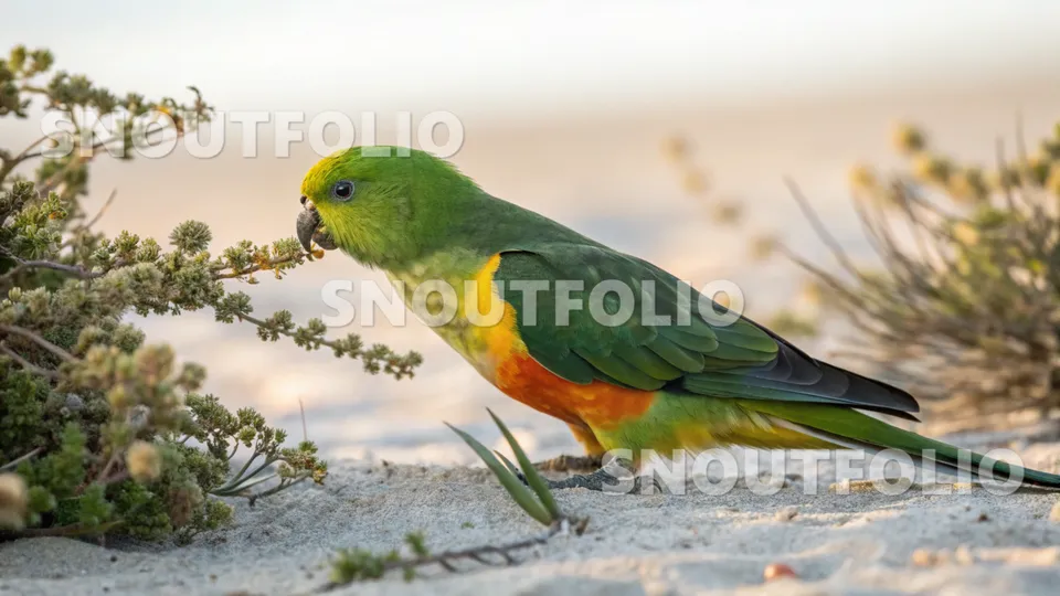 Silent Sight of the Orange-bellied Parrot