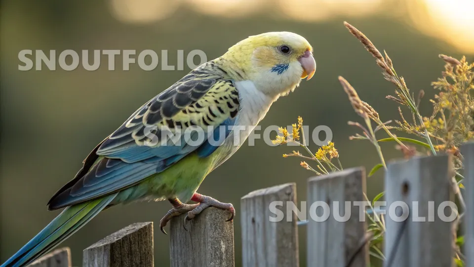 Silent Presence of the Pale-headed Rosella