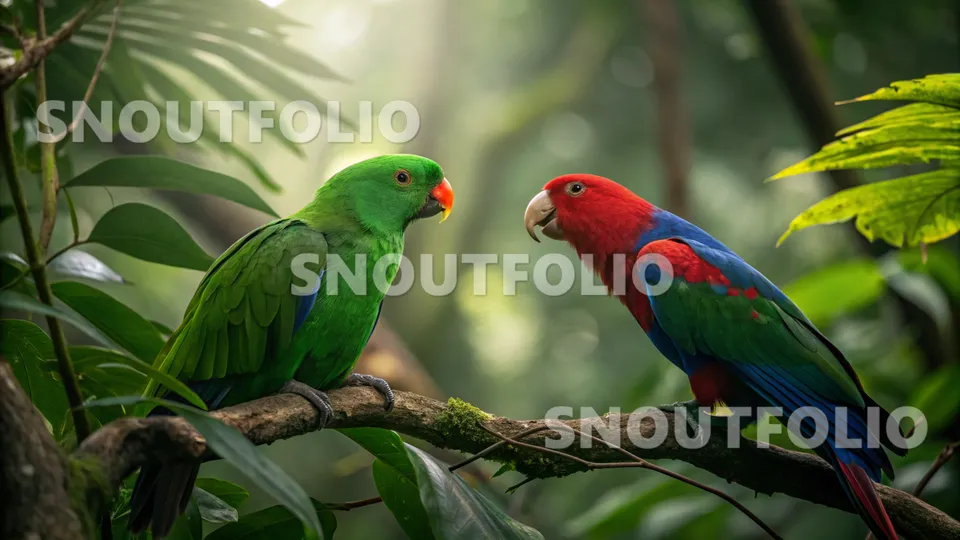 Loyal Essence of the Eclectus Parrot (Solomon Island)