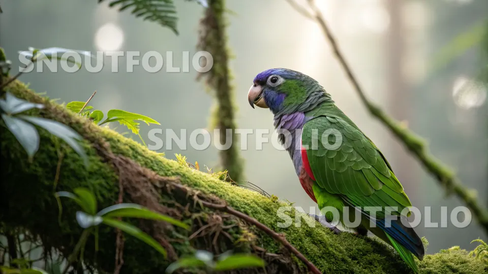 Mighty Sight of the Maximilian's Pionus