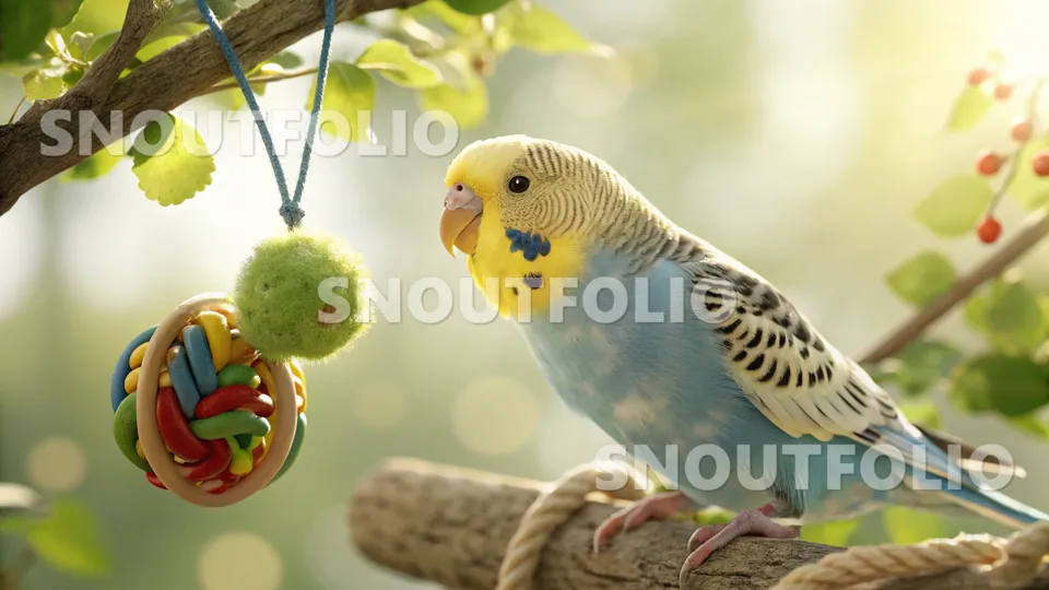Quiet Memory of the Yellowface Budgerigar