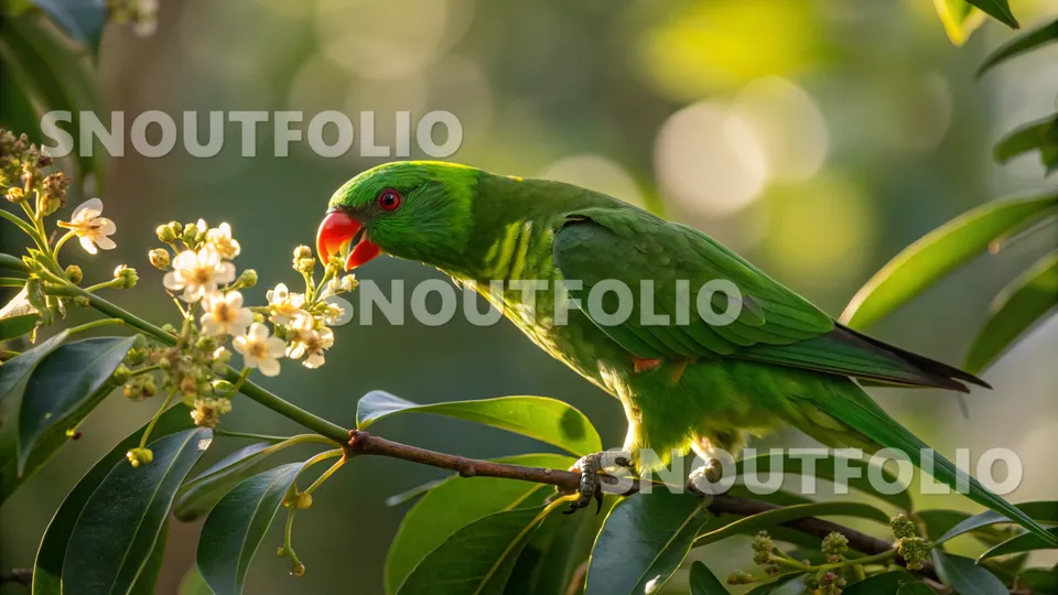 Gentle Wanderer of the Fairy Lorikeet