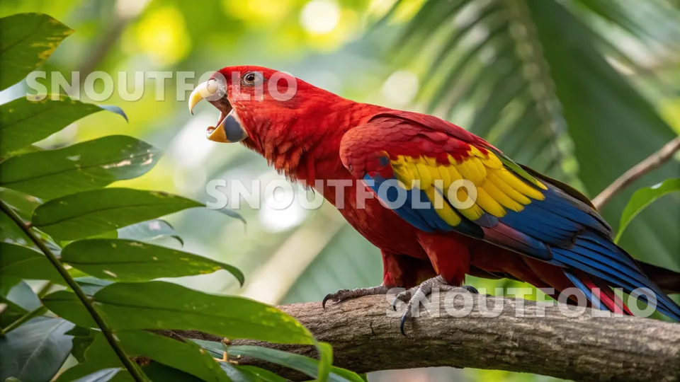Radiant Spark of the Chattering Lory