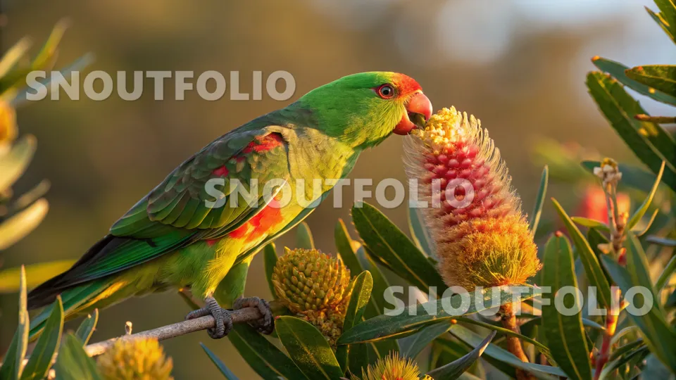 Mighty Whisper of the Swift Parrot