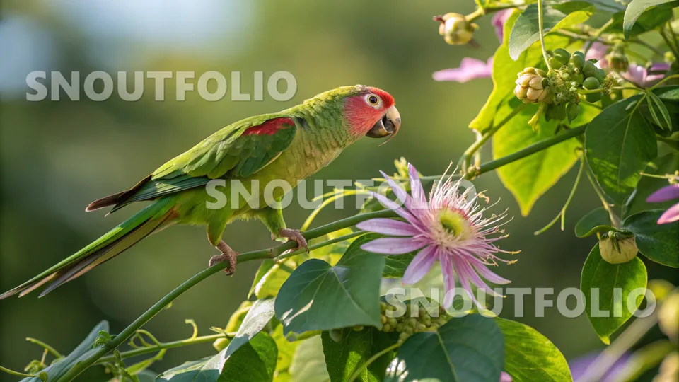Faithful Journey of the Rose-Crowned Conure