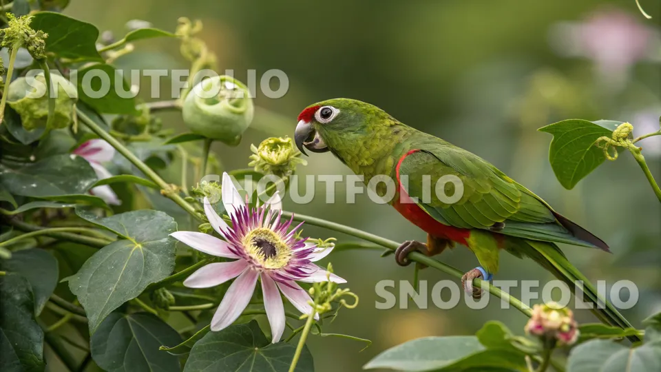 Faithful Soul of the White-Eyed Conure