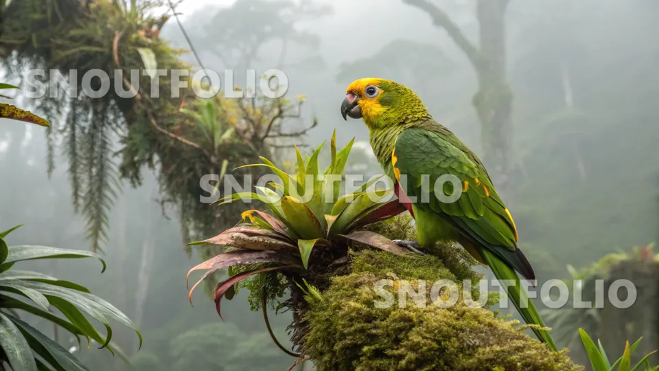 Lively Echo of the Yellow-Eared Parrot