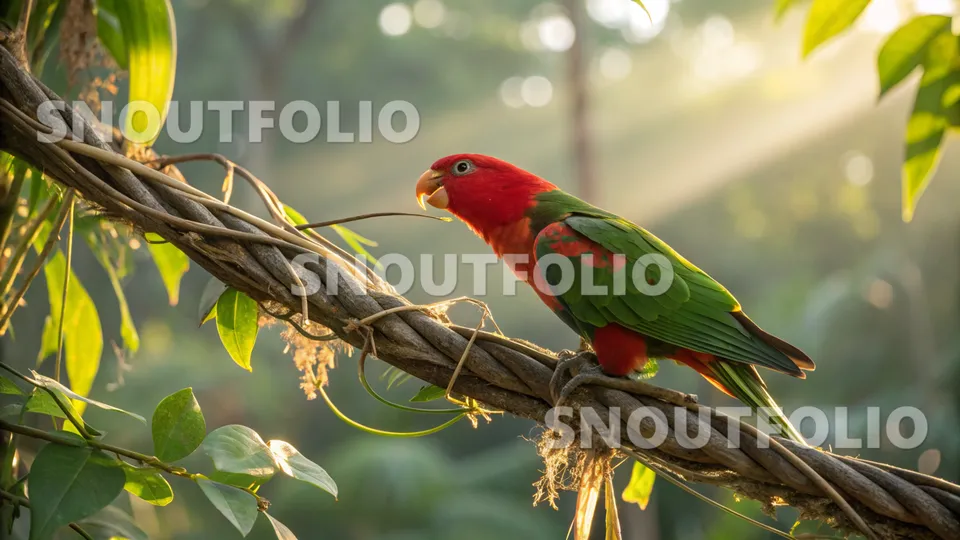 Cheerful Whisper of the Chattering Lory