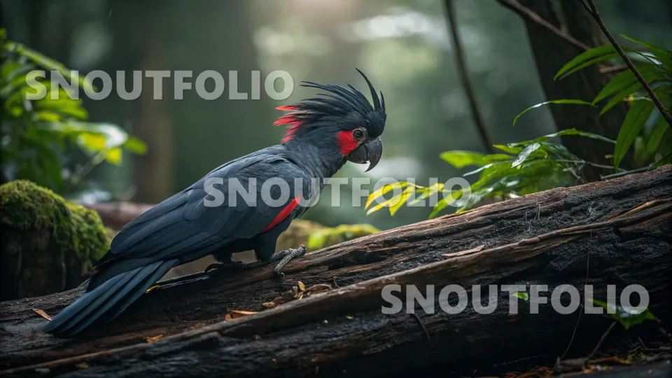 Elegant Memory of the Palm Cockatoo