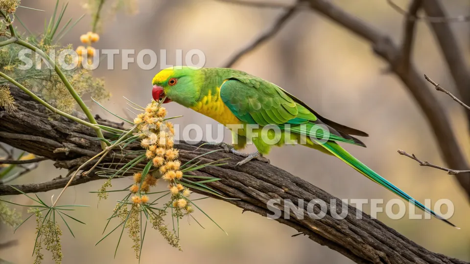 Vivid Memory of the Superb Parrot