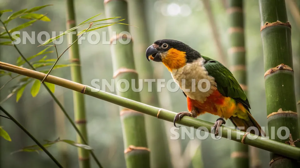 Majestic Portrait of the Caique