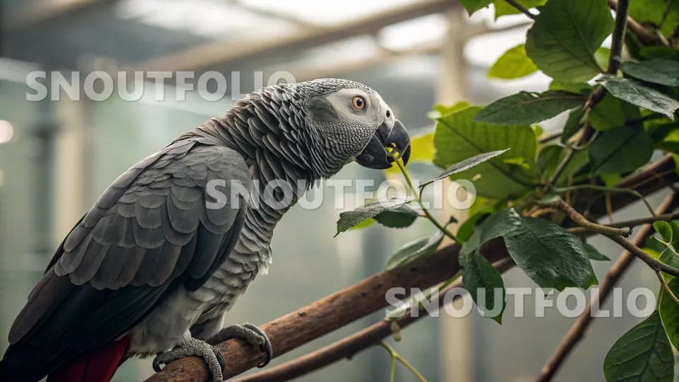 Wild Spark of the Timneh African Grey