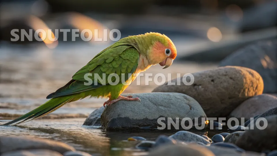 Charming Whimsy of the Peach-fronted Conure