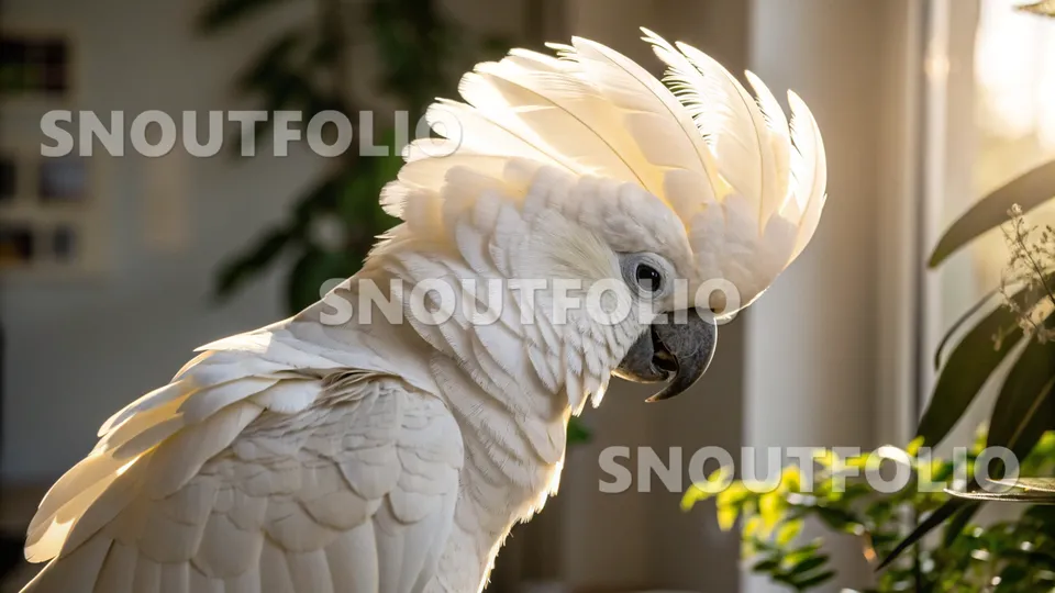 Loyal Aura of the Umbrella Cockatoo