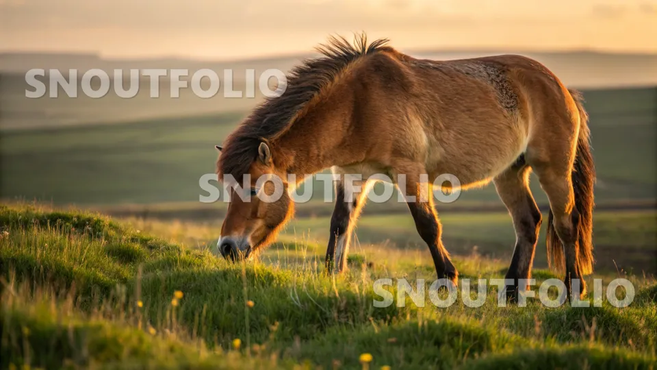 Playful Gaze of the Yiwu Pony