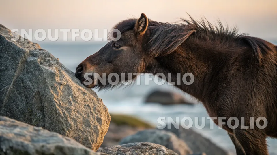 Wild Pose of the Gujarati Pony